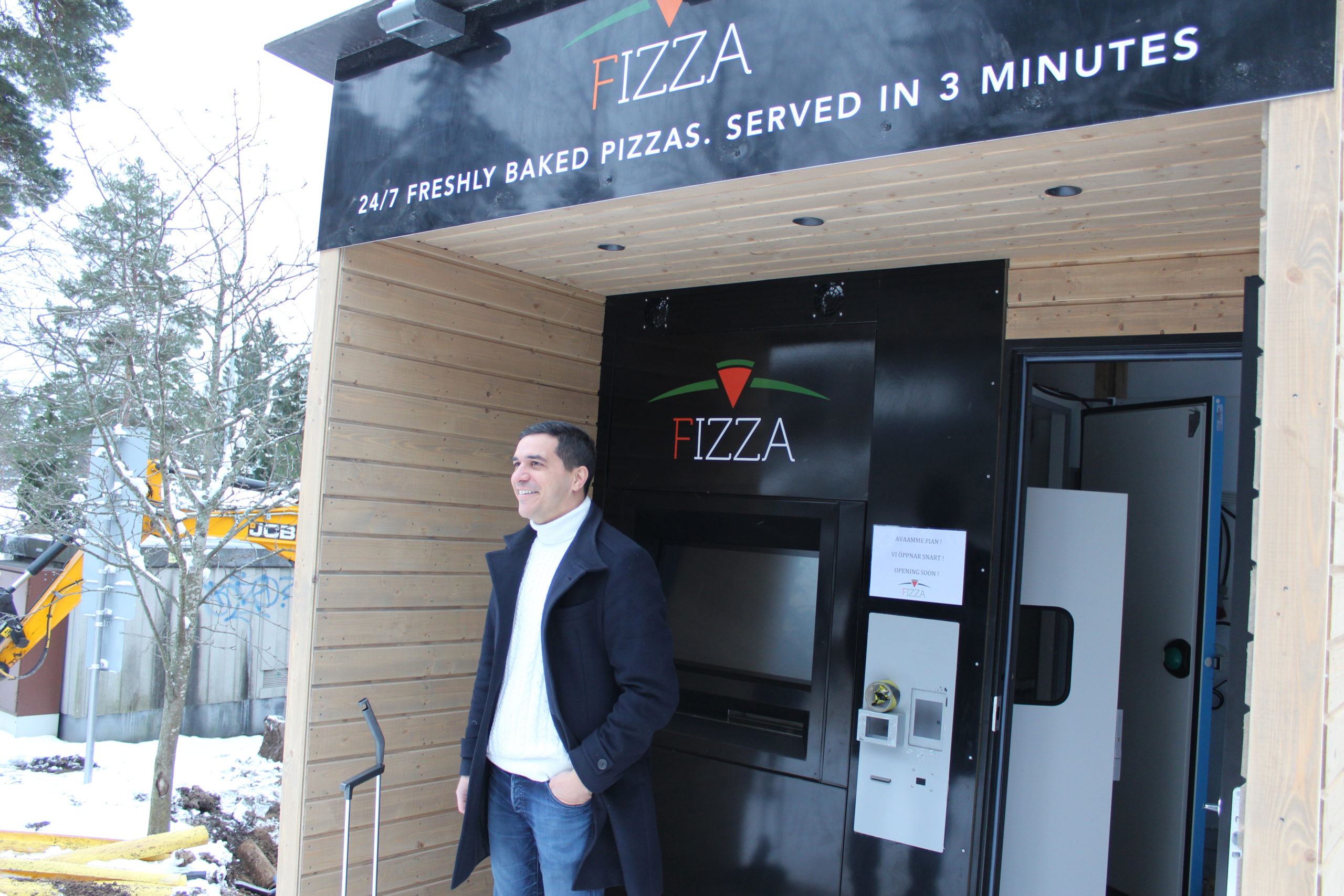 Suomen ensimmäinen pizza-automaatti tuli Kauniaisiin - KaunisGrani